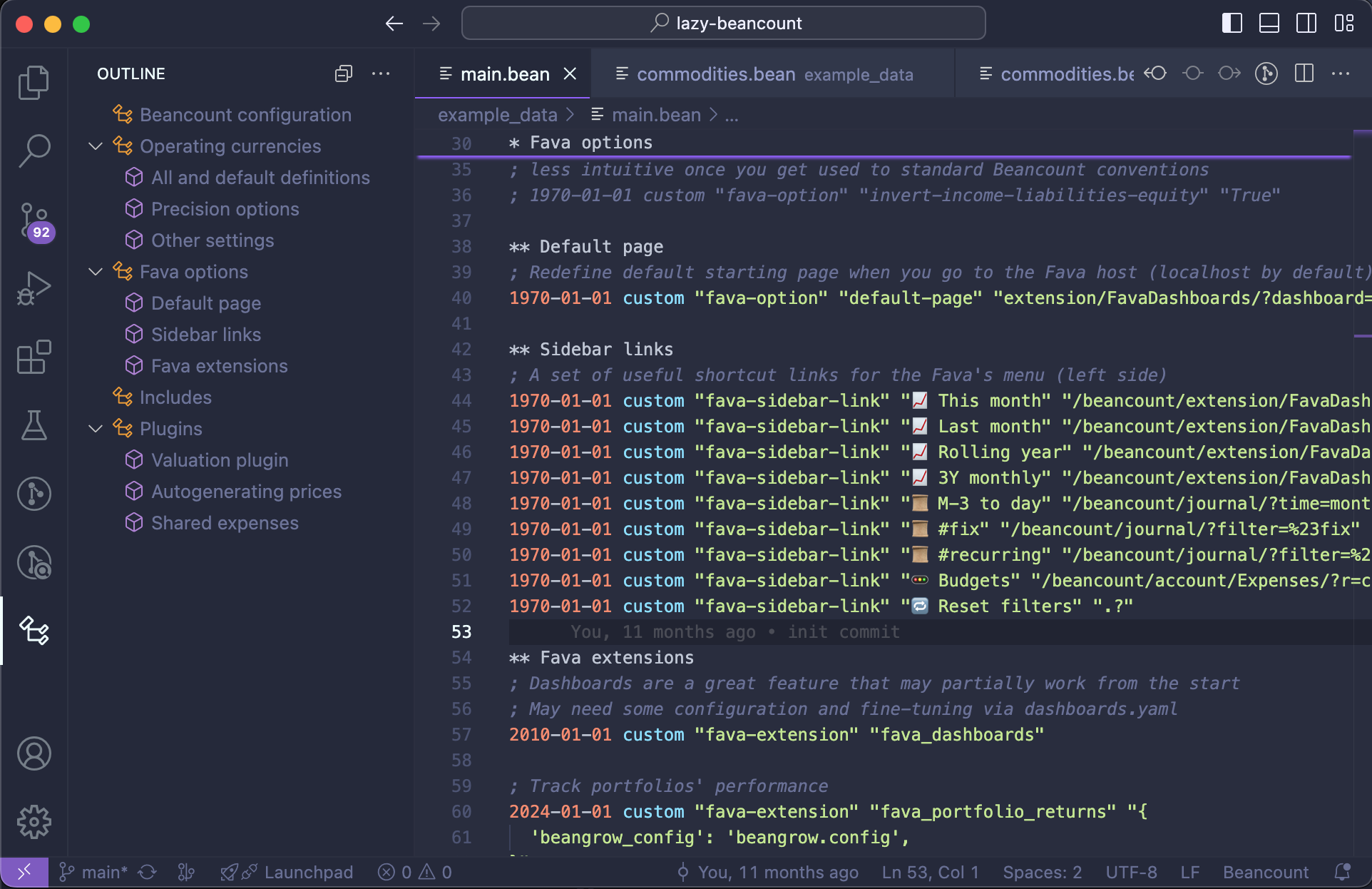 VSCodium example